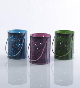 Nouveaux supports votifs décoratifs en fer avec plateau ovale pour la décoration de la maison et de l'hôtel bougie de table votive - Product Image 6