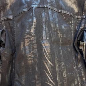 Veste en denim tricotée imperméable pour homme, élégante et confortable, doublure en coton, écologique, durable, style bomber, tenue de tous les jours - Product Image 2