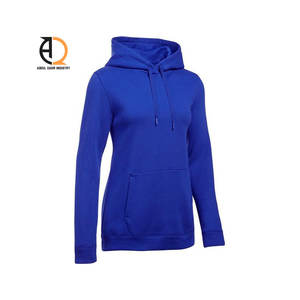 Sudadera con Capucha de Manga Larga, Ajustada, Informal, Básica, Lisa, de Forro Polar para Mujer - Product Image 5