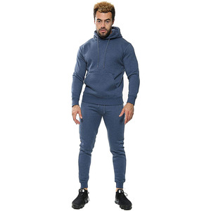 Conjunto Deportivo de Dos Piezas para Hombre, Color Sólido, con Bolsillos Delanteros, Transpirable, Ecológico y Asequible - Product Image 4