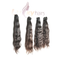 Cheveux Naturels Bruts 100% Naturels Indiens Ondulés Océan, Bundles de Cheveux Humains Premium Vierge Remy, Extensions Double Drawn, Pointes Pleines, Cuticules Alignées