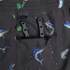 Pantalones cortos de natación para gimnasio personalizados 2025, pantalones cortos de malla transpirable de verano para pesca, pantalones cortos de natación para hombres - Product Image 3