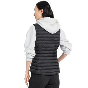 Chaleco Acolchado de Algodón Estampado sin Mangas para Mujer, Chaqueta de Invierno Cálida con Cremallera de Nailon, Talla Grande, Personalizable y Transpirable - Product Image 5