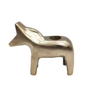 Bougeoirs en métal en forme d'étoile à finition antique Décoration d'éclairage de Noël à forte demande Prix bon marché Autres bougeoirs - Product Image 5