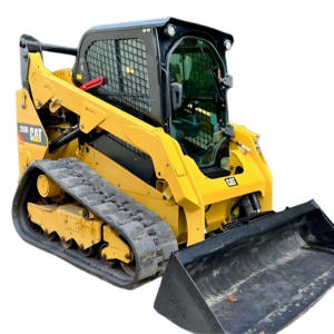 EPA CERTIFICATED SKID STEER CATERPILLAR 259D LOADER DIESEL ENGINE WITH ATTACHMENTS POWERFUL LOADER - Product Image 1
