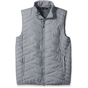Veste de printemps à col montant épais, souple et respirante pour l'extérieur Gilet matelassé personnalisé pour hommes - Product Image 3