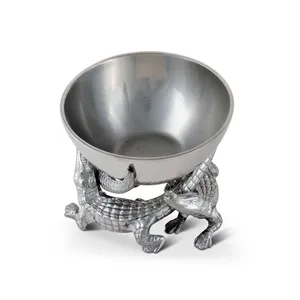 ชามตกแต่งลายทองแดงโบราณ ผิวสัมผัสลายวน ปลอดภัย ทนความร้อน ผลิตจากกระเบื้องเนื้อละเอียด เป็นมิตรกับสิ่งแวดล้อม ใช้งานได้จริง ดีไซน์หรูหรา ชุบเคลือบอย่างดี - Product Image 4