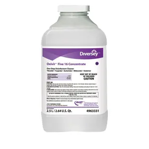 Premium Quality 2 Bottle Oxivir Five 16 Surface Cleaner Concentrate Delivers Economical Performance