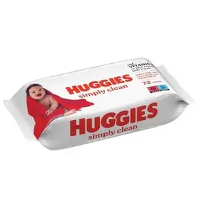 Toallitas húmedas Huggies Simply Clean para bebés, 6 paquetes de repuesto, 1008 unidades, sin perfume, orgánicas, paquete 1 - Product Image 5