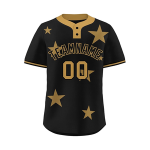 Venta al por mayor de secado rápido personalizado poliéster béisbol Jersey uniformes en blanco con su propio diseño ropa deportiva - Product Image 1