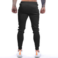 Pantalons de jogging en molleton pour hommes, logo personnalisé en gros, automne, taille plus, respirant, léger, coupe ajustée, 100% coton
