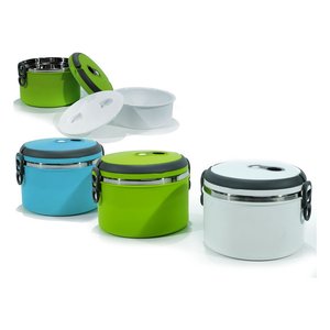 Contenedores Térmicos para Alimentos de Acero Inoxidable de 1.2 Litros, Surtidos, Loncheras para Uso General - Product Image 1