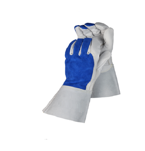 Guantes de soldadura Tig vender guantes de trabajo cuero de grano de vaca de alta calidad resistente al calor protección piel de cabra argón seguridad - Product Image 1