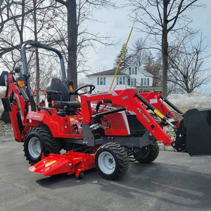 รถแทรกเตอร์ขนาดเล็ก Massey Ferguson GC1725M 24.5 แรงม้า ขับเคลื่อน 4 ล้อ พร้อมที่ตักด้านหน้าและรถขุดด้านหลัง ผลิตในสหรัฐอเมริกา จัดส่งรวดเร็ว - Product Image 1