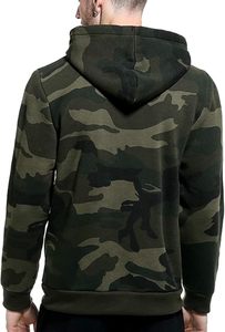 เสื้อฮู้ดแบบสวมหัวของผู้ชายผ้าขนแกะเนื้อนุ่มมีกระเป๋าจิงโจ้สำหรับอุตสาหกรรมกีฬา - Product Image 5