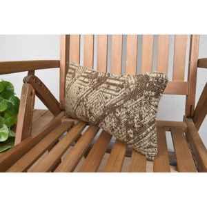 Luxe 8x16 Beige Kilim Patchwork Laine Oreiller 18x18 Pouces Design Rustique Vintage Moelleux Imprimé Floral Motifs Soie pour Literie - Product Image 3