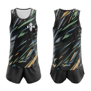 ATLANTIC Ensembles de basket confortables pour hommes Sublimation de haute qualité 100% polyester à des prix abordables Logo personnalisé pour hommes - Product Image 1
