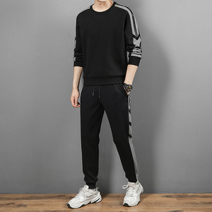 Traje de gimnasio para hombre hecho a medida a la moda, chándal para correr de tamaño adulto de Color sólido, nuevas ideas, entrenamiento personalizado al por mayor - Product Image 4