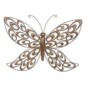 Décoration murale Article de décoration d'intérieur Tenture murale en métal Feuille de bananier Art mural Design antique et unique - Product Image 6