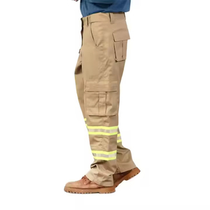 Vêtements de travail de sécurité haute visibilité OEM Chiffons de travail multi-poches Pantalons de travail réfléchissants Pantalons pour hommes Chantier de construction - Product Image 4
