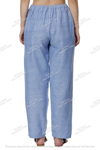 Conjunto de pijama de algodón nepalí azul verde para mujer, ropa de dormir tribal étnica cómoda y ropa de descanso, estilo diario Sexy para el verano - Product Image 6