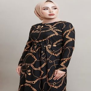 La mayoría de las tendencias de tela personalizada Abayas hermosos diseños nueva colección LOGO personalizado transpirable mujeres abayas - Product Image 3