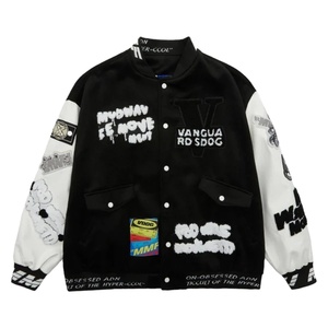 เสื้อแจ็คเก็ตมอเตอร์ไซค์ผู้ชายไซส์ใหญ่สำหรับฤดูร้อน ผ้าไหมโพลีเอสเตอร์ ระบายอากาศได้ดี แฟชั่นสั่งทำพิเศษ - Product Image 1