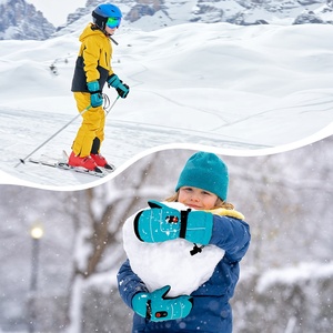 Kids Electric Heated <strong>Gloves</strong> Rechargeable Battery Thermal Winter Outdoor Ski Warm <strong>Waterproof</strong> <strong>Children</strong> - Product Image 6