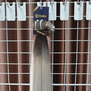 Cabello vietnamita natural de color de moda para el verano, súper doblemente tramado, cabello virgen vietnamita de calidad. - Product Image 6