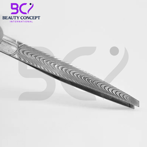 Professional Slant Tip Eyebrow Tweezers Stainless Steel <b>Precision</b> <b>Tool</b> for Hair Removal & Beauty Grooming - Product Image 4