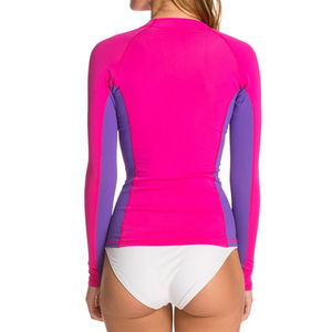 T-shirt de compression à manches longues pour femme, design personnalisé, best-seller, pull-over, rashguard pour femme, fabriqué en polyester et élasthanne - Product Image 3
