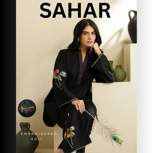 Colección Ssumaira Presente Sahar Pret Essentials - RTW Jacquard 2 PC Kameez Salwar Anarkali - Product Image 3