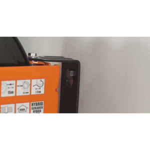 Accessoires et pièces pour outils pneumatiques VEVOR, enrouleur de tuyau d'air hybride rétractable à double bras, 3/8 po x 50 pi - Product Image 3