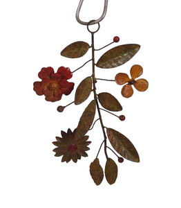 Hojas con forma de acabado amarillo, venta al por mayor, manojo de hierro para tu tienda, macramé, hojas colgantes de pared, manojo de flores silvestres dibujadas a mano - Product Image 4