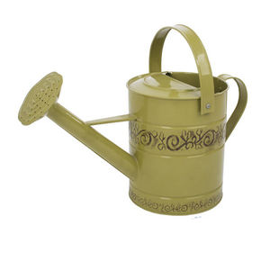 Arrosage fait à la main jardin peut planter en forme de rond en relief arrosoir en cuivre plaqué en relief arrosoir - Product Image 6