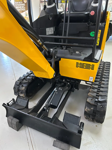 Mini-excavatrice sur chenilles JCB 18Z-1 d'occasion 2018, jaune, capacité de la benne 0,11 m³, composant moteur essentiel - Product Image 5