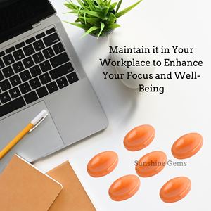 หินทัมป์รูป Aventurine สีแดงสำหรับบำบัดความเครียดเพื่อบรรเทาความวิตกกังวล - Product Image 6