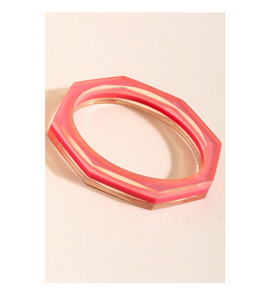 Bracelets fabuleux bracelet en résine La vaisselle quotidienne n'utilise que des prix bon marché bracelet à rayures avec haut en pointillé exigeant une vente chaude - Product Image 4