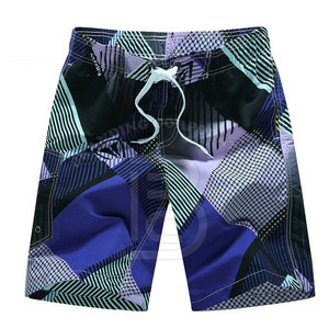 Pantalones cortos de algodón de secado rápido informales para hombre, superventas, transpirables, con diseño de logotipo personalizado, tela de lona con patrón sólido sublimado a la venta - Product Image 1