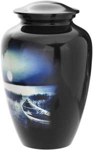 Fabricante de calidad superior Precio bajo Venta superior 100% Urna de recuerdo de aluminio y metal Urnas funerarias/de cremación para adultos a la venta - Product Image 3