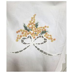 Wholesale Custom Embroidery Flower Design <b>Apron</b> Embroidery High Quality Cotton <b>Kitchen</b> <b>Apron</b> for Bar Home Restaurant Gifts - Product Image 5
