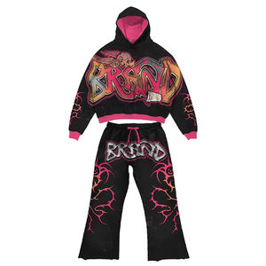 OEM sweat à capuche personnalisé sérigraphié délavé à l'acide 100% sweatshirts en molleton de coton avec logo personnalisé sweats à capuche pour hommes - Product Image 2