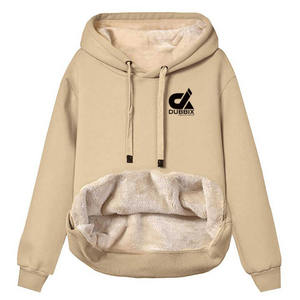 Vêtements d'hiver et d'automne décontractés et chauds 100% coton polaire surdimensionnés pour hommes pulls à capuche et sweatshirts pour hommes - Product Image 3