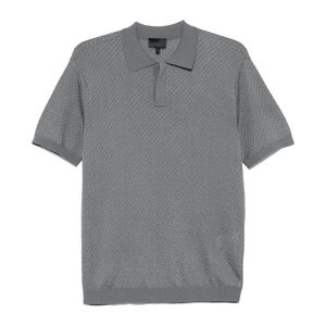 Camisetas Polo de algodón 100% para hombre, camisetas ajustadas de manga corta de alta calidad, tapeta de botón frontal de punto transpirable, patrón sólido - Product Image 5