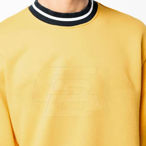 Vente en gros de sweats à col rond en polaire 2024, manches longues, jersey pour hommes, sweat-shirt pour hommes sans capuche - Product Image 5