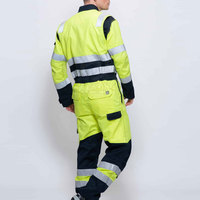 Ropa de Seguridad FR Impermeable de Alta Calidad, Trajes de Trabajo Personalizados, Transpirables, Hechos de Algodón en Pakistán, Mejor Precio