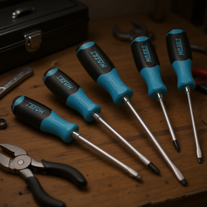 Juego de Destornilladores Hazet de 5 Piezas con Puntas Cruzadas y Planas - Product Image 3