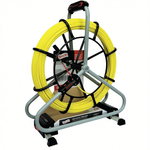 RUNPOTEC Juego Profesional de Varillas de Fibra de Vidrio, Cinta de 60 m de Longitud, Radio de Curvatura de 168 mm, Accesorio para Gestión de Cables de 6 mm - Product Image 3