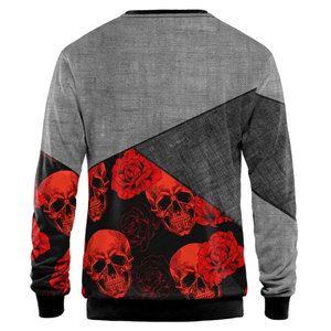 Premium Men Sublimated Fleece <b>Sweatshirt</b> 100% Polyester <b>Vintage</b> Embroidered All Print Streetwear Pullover Urban Fashion - Product Image 2