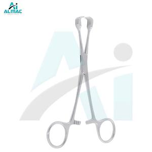 Juego de Instrumentos de Tenáculos Manuales Pratt de Acero de Grado Médico ALMAC para un Agarre Cervical Preciso en Procedimientos de Obstetricia y Ginecología - Product Image 2